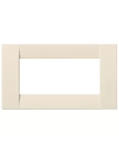 Vimar Idea 16744.D.04 Placca Classica 4 Moduli Silk Bianco Idea