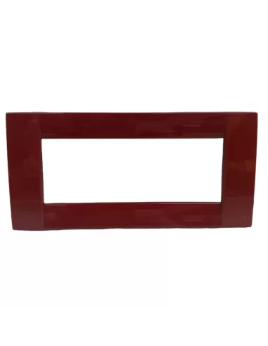 Vimar Idea 16745.07 Placa Classic 5 Módulos Rojo Rubí