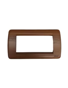 Vimar Idea 16754.57 Rond� Plate 4 Teak Modules