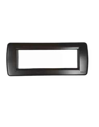 Vimar 16766.44 Placa Idea Rond� 6 Módulos Palosanto