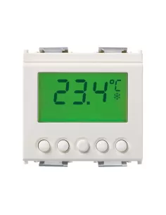 Vimar Idea 16954.B Thermostat With White Display