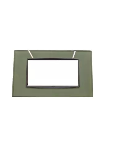 Vimar 20654.76 Placca Classic 4 Moduli Verde Ice