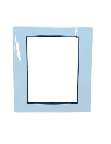 Vimar 20668.01 Plaque Classique 8 Modules Blanc Arctique