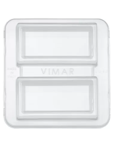 Vimar 21618 C Eikon Evo Soporte Protección 8 Módulos Eikon/Ark�/Plana