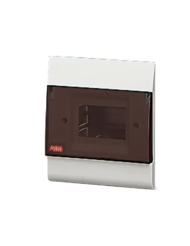 ABB 4-module IP40 built-in switchboard with smoked door 1SL2024A00