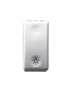 Gewiss pulsador 1p na 10a luz gw20513 sistema blanco