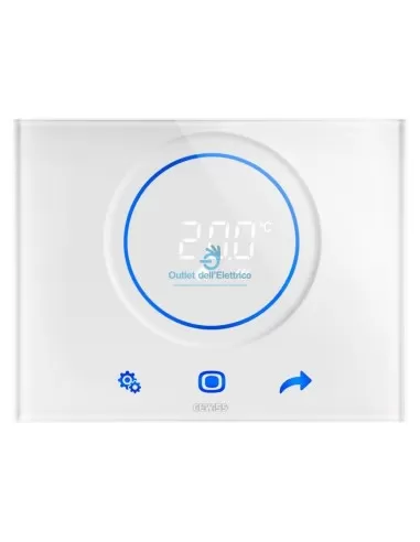 Gewiss GW16971CB Thermostat à glace blanche