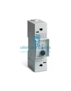 Term. elect. modular din 35mm with antifreeze on/off switch