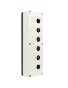 Siemens 3sb38060aa3 push button panel with 6 iso holes for 3sb30