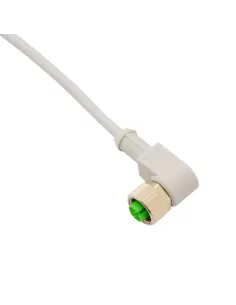 Cd12m//0b-050c1 m12 90° connector for 4 pole sensors, 5m pvc cable for micro detectors