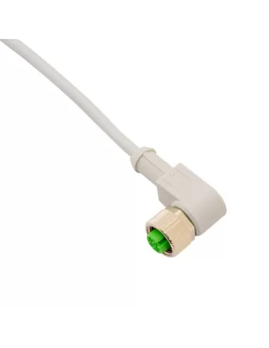 Cd12m//0b-050c1 connecteur m12 90° pour capteurs 4 pôles, câble pvc 5m pour micro détecteurs