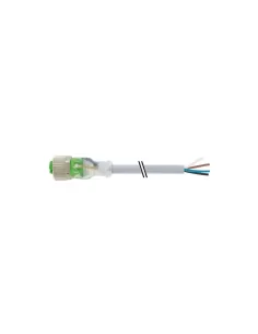 Murrelektronik 7000122812130500 m12 female straight with cable