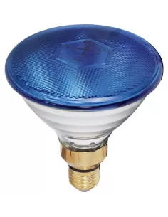 Duralamp 00856 led bulb par38 80w flood e27 230v blue color