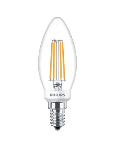 Philips Classic 8718696709825, 5 W, E14, 470 lm, 15 000 h, Blanc chaud