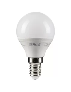 Reer 5455760 Lampada led globo opale e14 5.4w 3000k