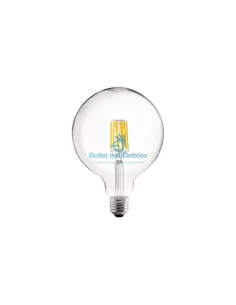 Wiva 12100560 Wireled globo clear d 125 e27 8w 3000k