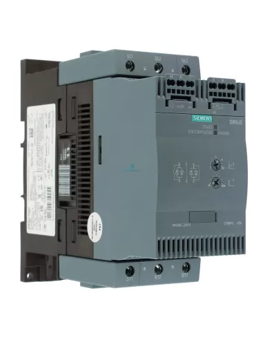 Siemens 3rw30472bb14 démarreur progressif sirius s3 200-480vac 106a 55kw auxiliaires 110-230vac/dc bornes à ressort