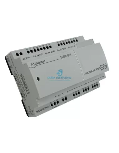Crouzet 88975001 millenium evo smart relay 24 i/oet modulo di controllo plc