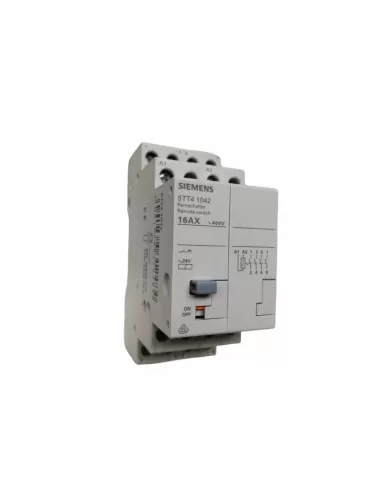 Siemens 5tt41042 relay pas pas 24vca- 4na 230//400vca 2um