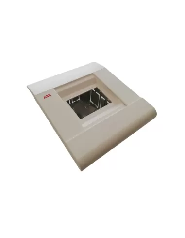 Abb 12004 Cuadro de distribución empotrable IP40 de 4 módulos sin puerta