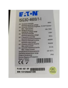 Eaton 134834 Isg3o-4600/1-i inversor fotovoltaico 4600w ip65