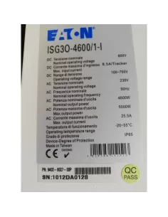 Eaton 134834 Isg3o-4600/1-i photovoltaic inverter 4600w ip65