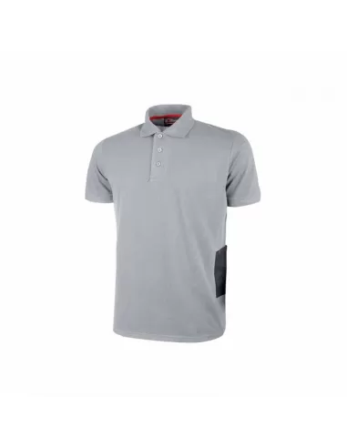 U power ey125gs-xl gap polo gray silver size xl