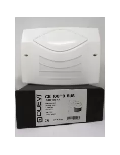 Duevi ce100-3 bus centrale antifurto 48 bit - 100 zone radio- 3 zone filo - gsm