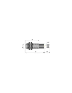 Aeco ft1000278 capteur ft18el-cr pnp non nc h