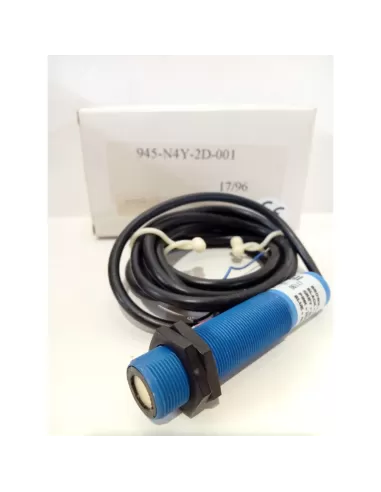 Honeywell 945-n4y-2d-001 ultrasonic sensor m18 sn 100-200mm 24vdc pnp ip65 with cable