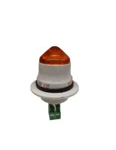 Sirena 38212 ldspl240a2 micro segnalatore led lampeggiante rosso 240vac ip66