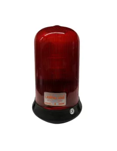 Sirena 80014 lampara alarma p b1 luz intermitente 24vdc roja ip65