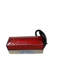 Sirena 66803 ld85lnrfb24da3 lampeggiante lineare rosso 24vac//dc ip54 a luce fissa con led integrati