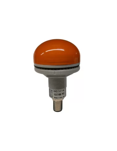 Sirena 91362 p50 s qc m12 modulo lampeggiante led multifunzione arancione 12  24vac//dc ip66 connettore m12