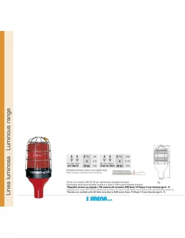 Siren 28051 flashing light 2stragara 100w 240a3