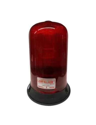 Lampallarm pb1 Blinklicht 24 V AC 50 W rot