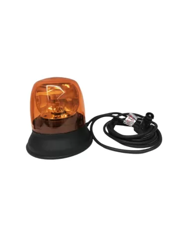 Code3 rotating flashing light with magnetic base 12//24v for cars and tractors