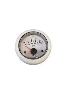 Vdo n02124106 Manometer 5bar 12V D 52mm weiß