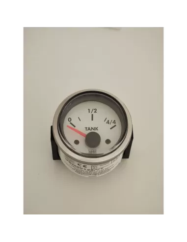 San giorgio sein vsg20125//vt fuel level indicator d 52mm scale 0-4//4 white 24v