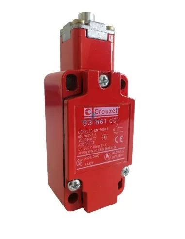 Crouzet 83861001 pushbutton limit switch 6th na+nc