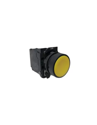 Bouton jaune Schneider xb5aa51