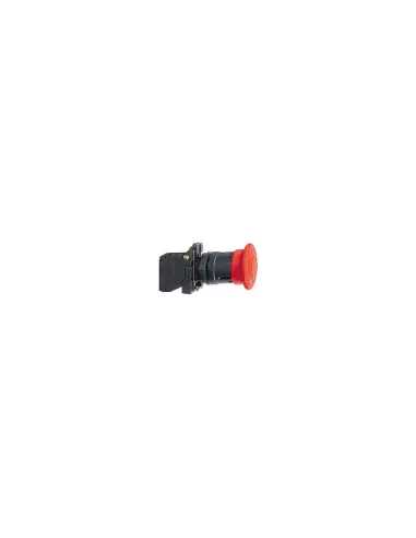 Bouton champignon rouge Schneider xb5as542