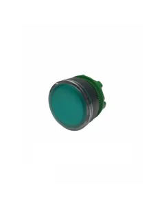 Botón luminoso verde cabeza Schneider le zb5aw333