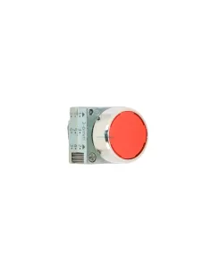 Siemens 3sb35000aa21 flat red metal button