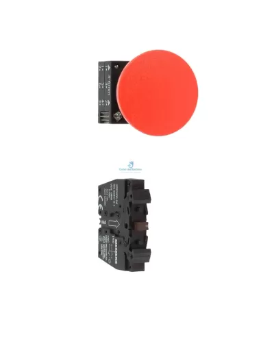 Siemens 3sb32011ca21 Pilztaster mit Verriegelung 1l+1r