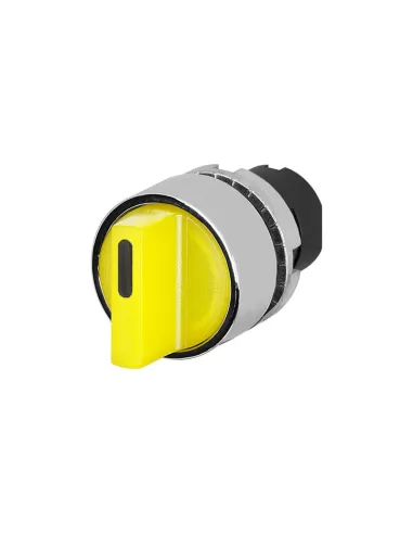 New elfin 020stamlogwc 3-position illuminated lever selector with yellow return