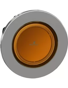 Tête de voyant lumineux à encastrer orange Schneider zb4fv053