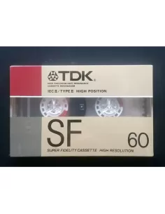 Tdk sf-60n cassetta audio 60 sf 60n  position chrome