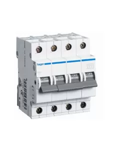 Hager nc416a disjoncteur automatique 4p 4 pôles 4x16a 10ka courbe c 4 modules din