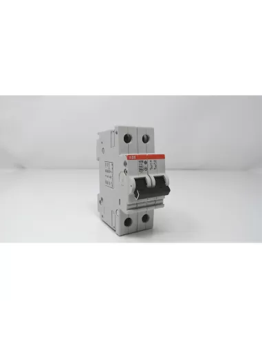 Abb s252 thermal magnetic switch 10a 6ka c 2 modules 2p ef 082 1